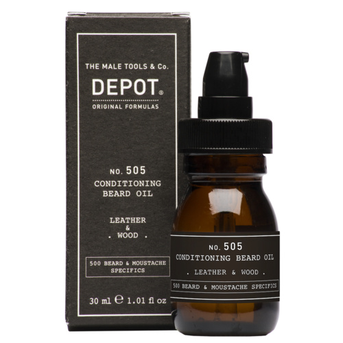 505 CONDITIONING BEARD OIL - LEATHER & WOO