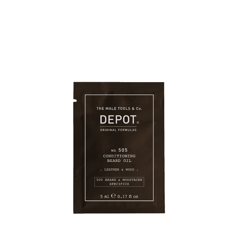 SAMPLE BEARD OIL LEATHER & WOO